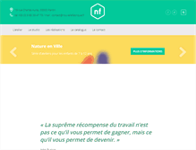 Tablet Screenshot of nouvellefabrique.fr